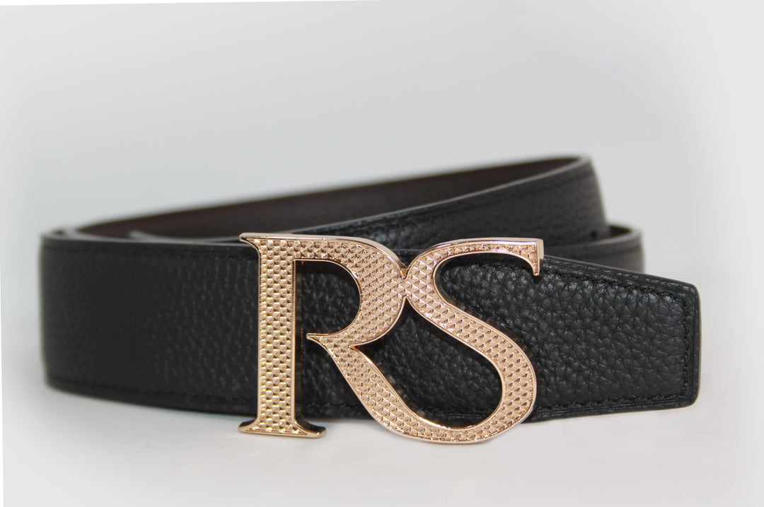 RS SIGNATURE REVERSIBLE CALFSKIN BELT – Royal Superior