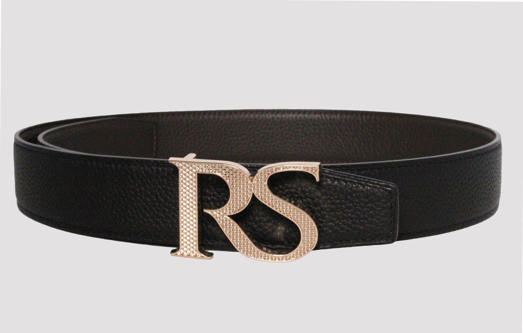 Black Gucci Signature / Brown Leather Reversible Belt